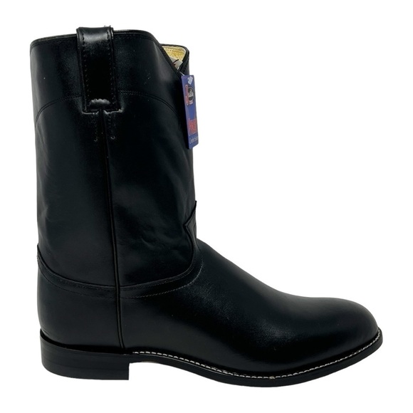 NWOB Justin Boots Men's Western Boots Black Size 12 3E - Picture 3 of 8